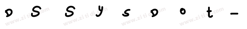 DS SysDot-2A字体转换